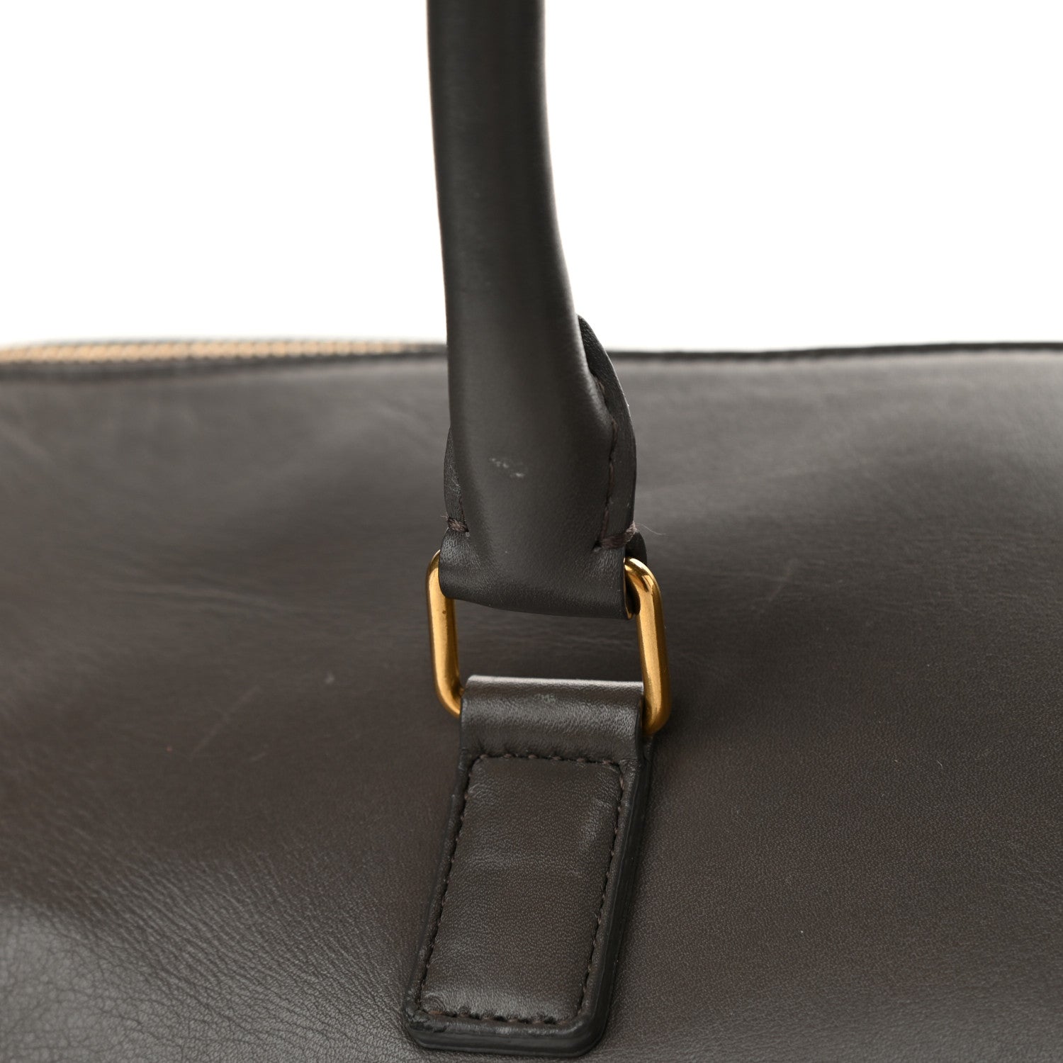 Saint Laurent Calfskin Classic Duffle 12 Earth 13 of 16