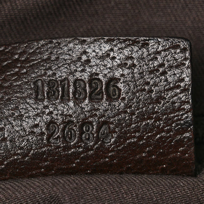 Gucci Monogram Abbey Messenger Bag Dark Brown 7 of 10