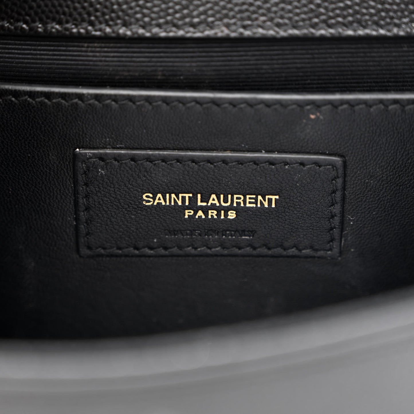 Grain De Poudre Small Monogram Kate Satchel Black