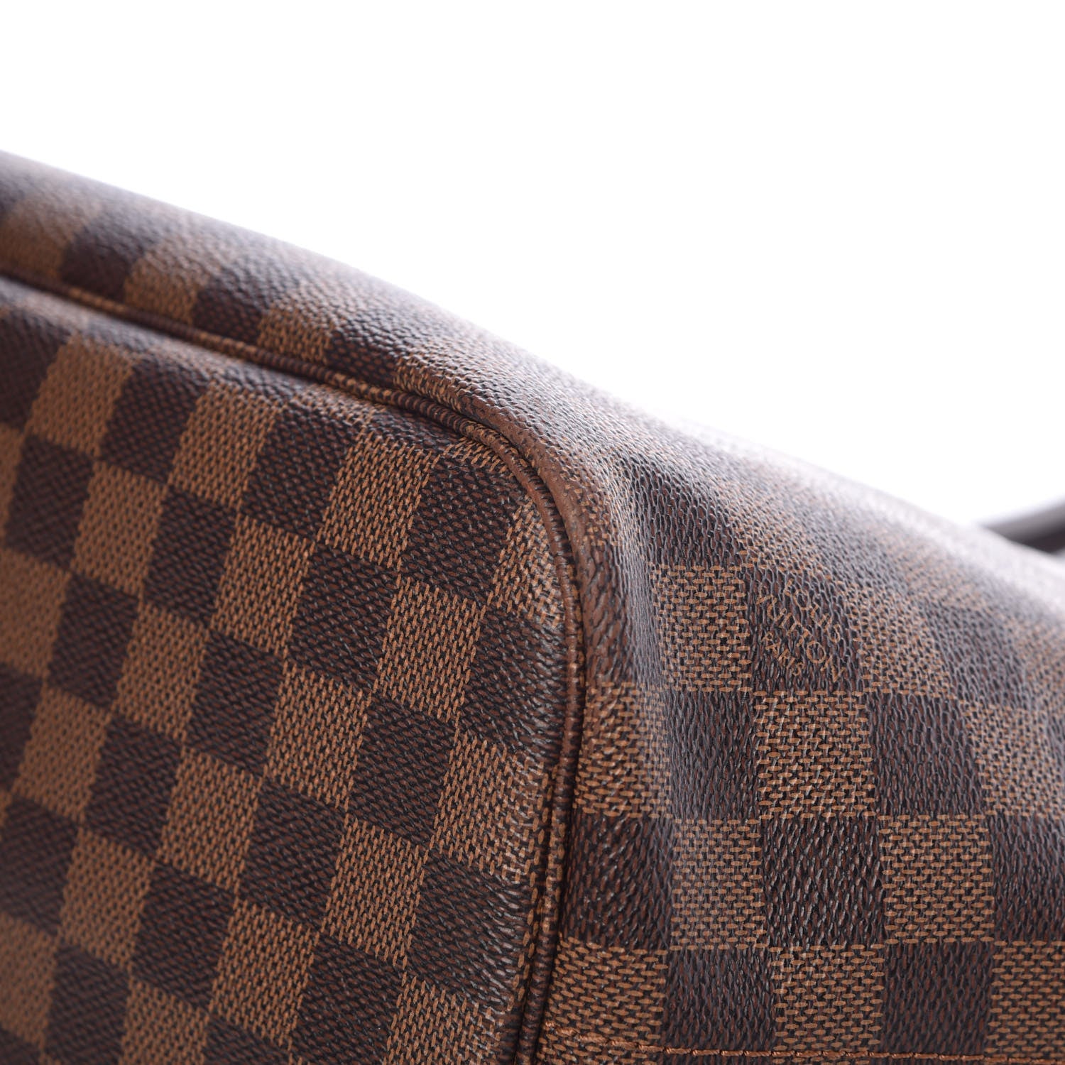 Louis Vuitton Damier Ebene Neo Neverfull MM Rose Ballerine 23 of 24