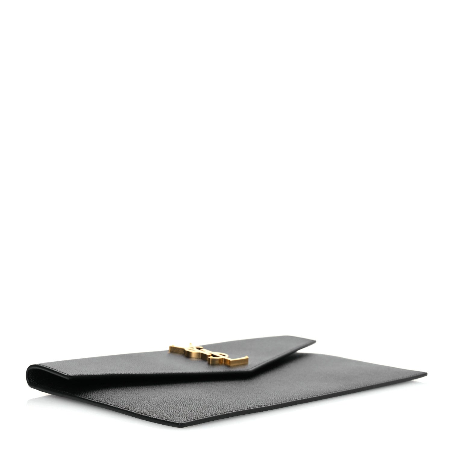 Saint Laurent Grain De Poudre Uptown Pouch Black 4 of 8