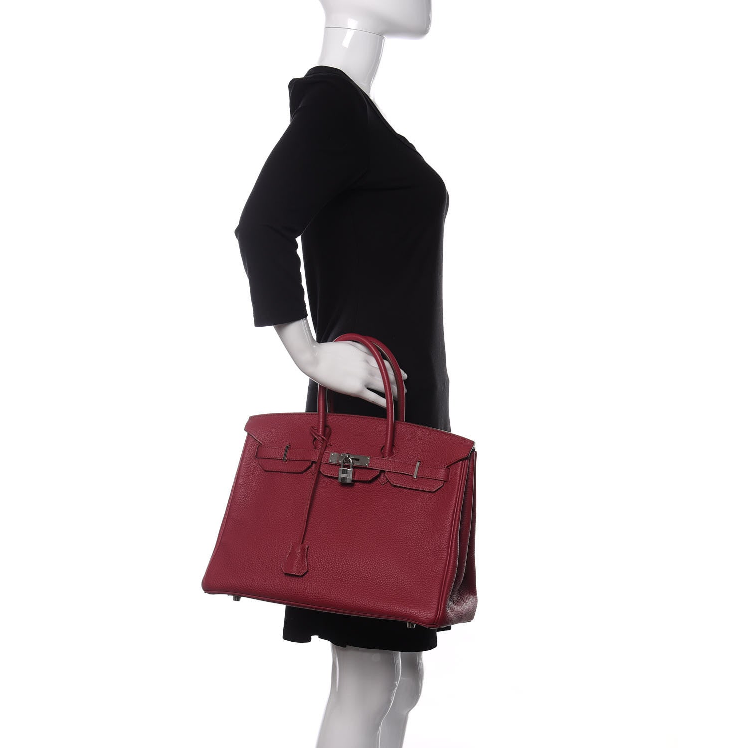 Hermes Togo Birkin 35 Rubis 2 of 10