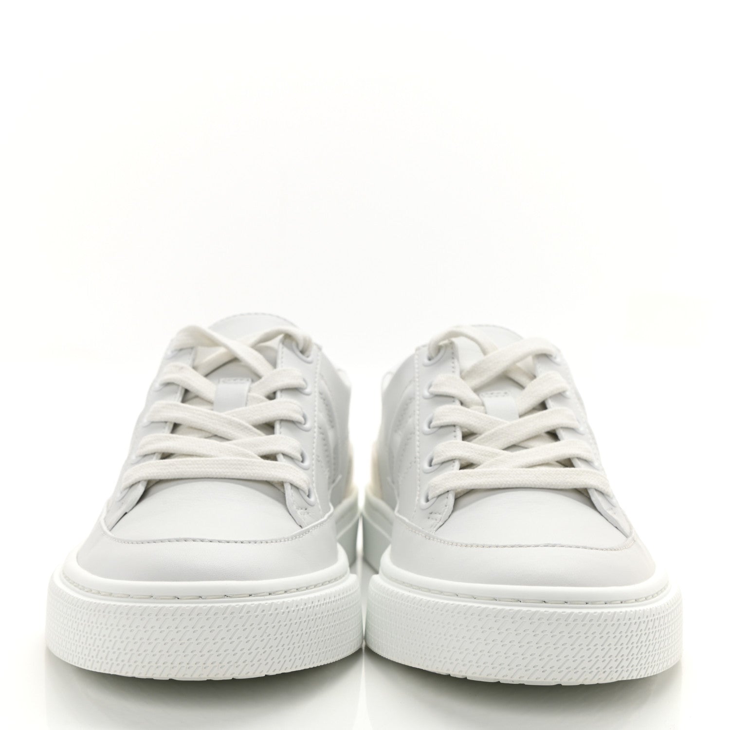 Hermes Calfskin Deep Sneakers 35 White 2 of 10
