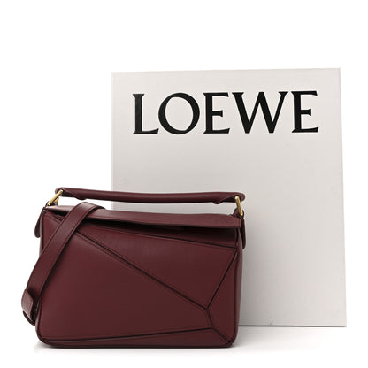 Loewe Calfskin Small Puzzle Bag Wild Berry 14 of 14