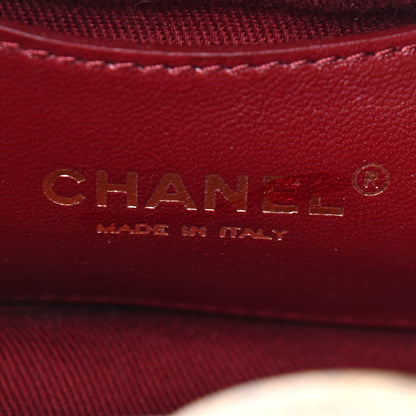 Chanel Aged Calfskin Small Just Mademoiselle Bowling Bag White 6 of 10