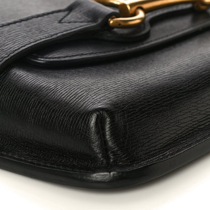 Gucci Calfskin Large Bright Bit Clutch Black 9 of 20