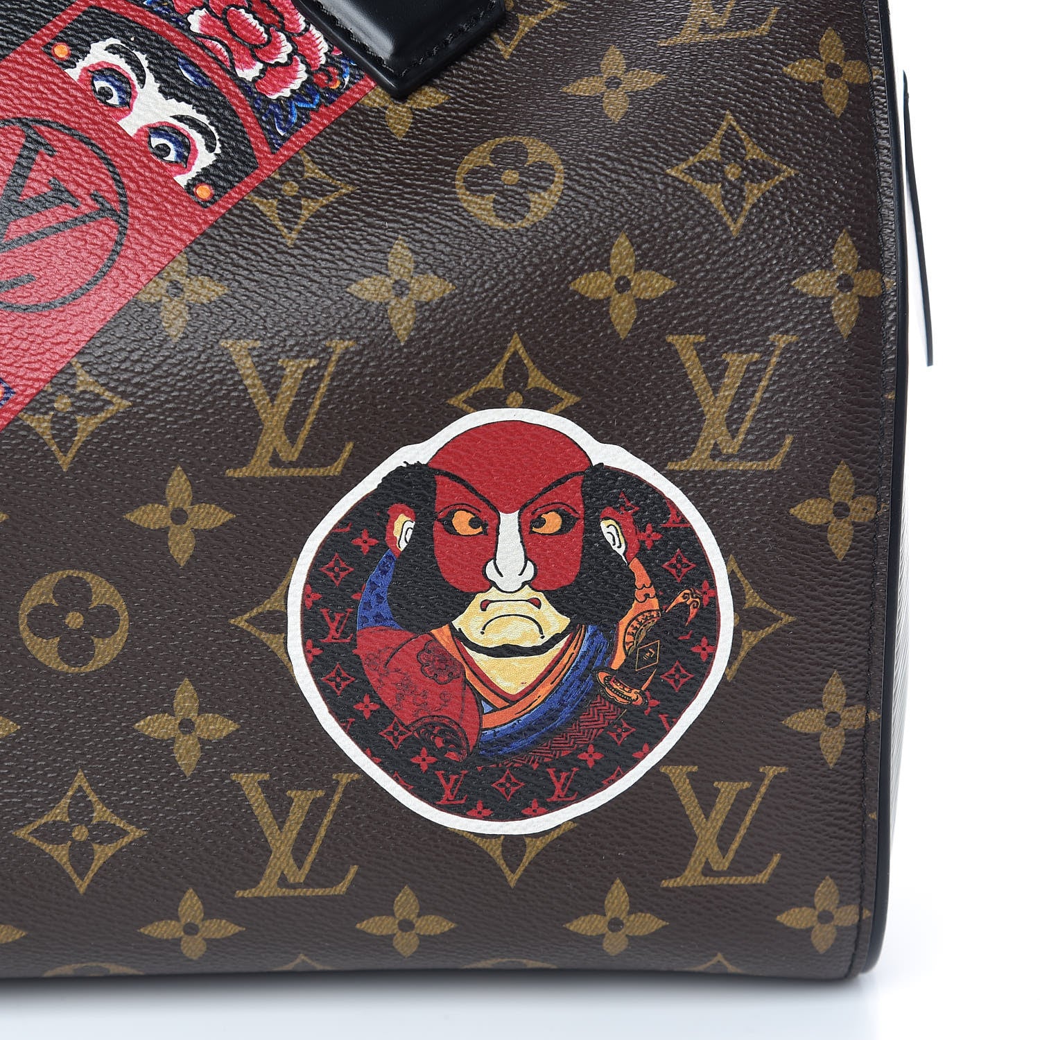 Louis Vuitton Monogram Kabuki Speedy 30 7 of 9