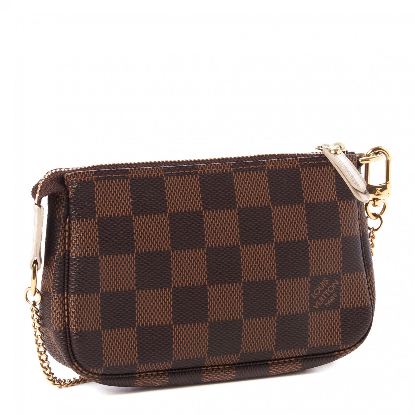 Damier Ebene Trunks and Locks Mini Pochette Accessories