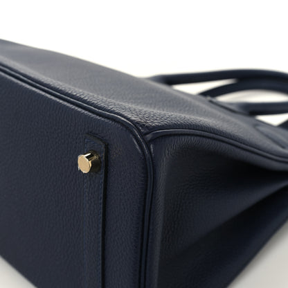 Hermes Togo Birkin 30 Bleu Nuit 12 of 13