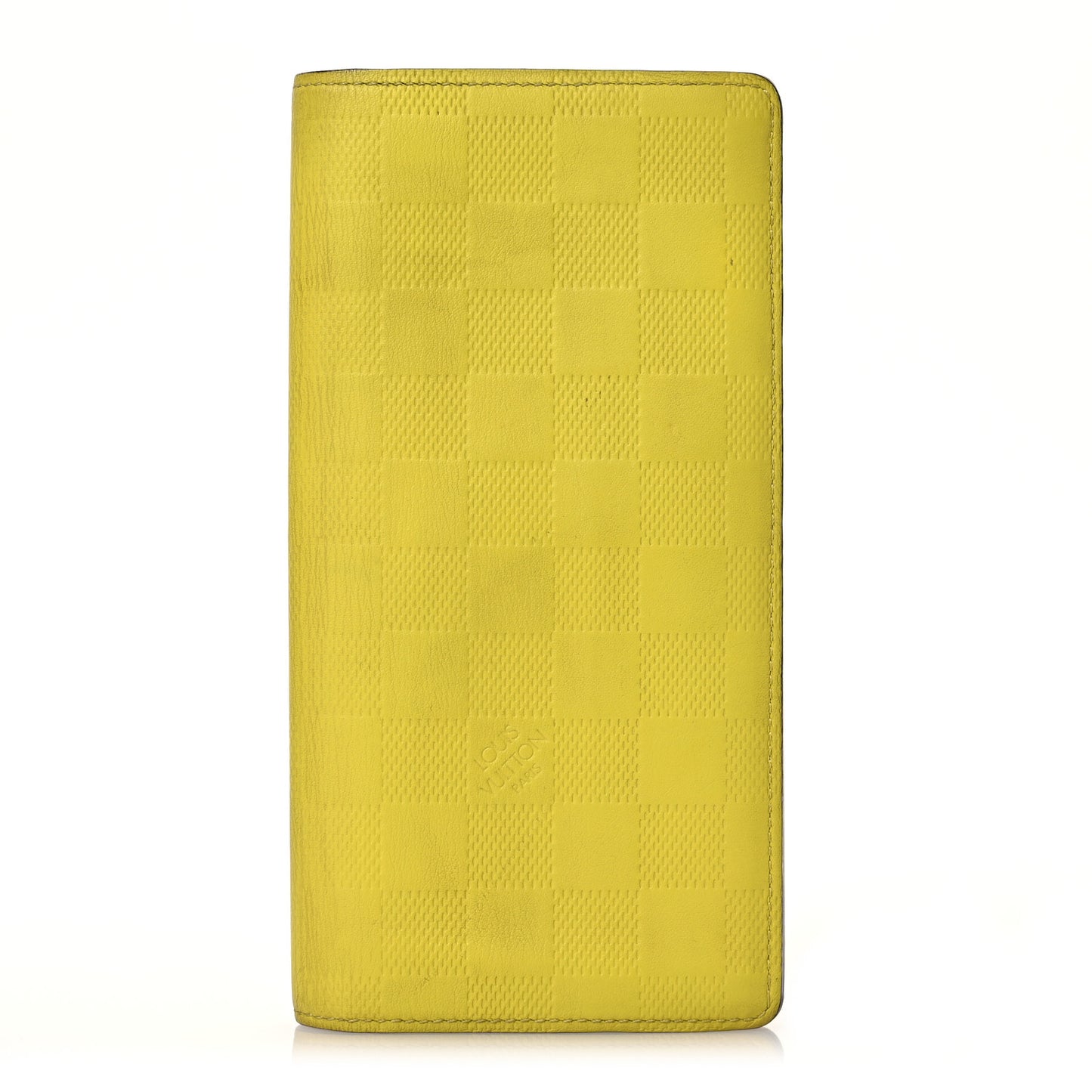 Damier Infini Brazza Wallet Vert Acide