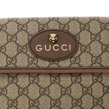 Gucci GG Supreme Monogram Neo Vintage Web Belt Bag Brown 8 of 16