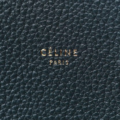Celine Soft Grained Calfskin Small Belt Cabas Phantom Amazone 7 of 13