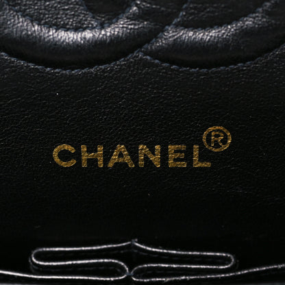 Chanel Patent Quilted Medium Double Flap Black 6 of 9