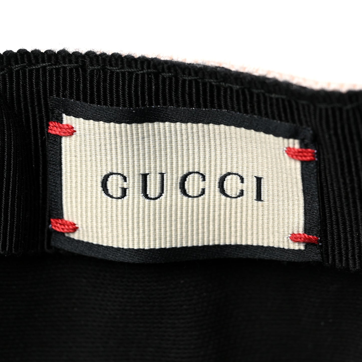 Gabardine Gucci Headband Baseball Hat S Black