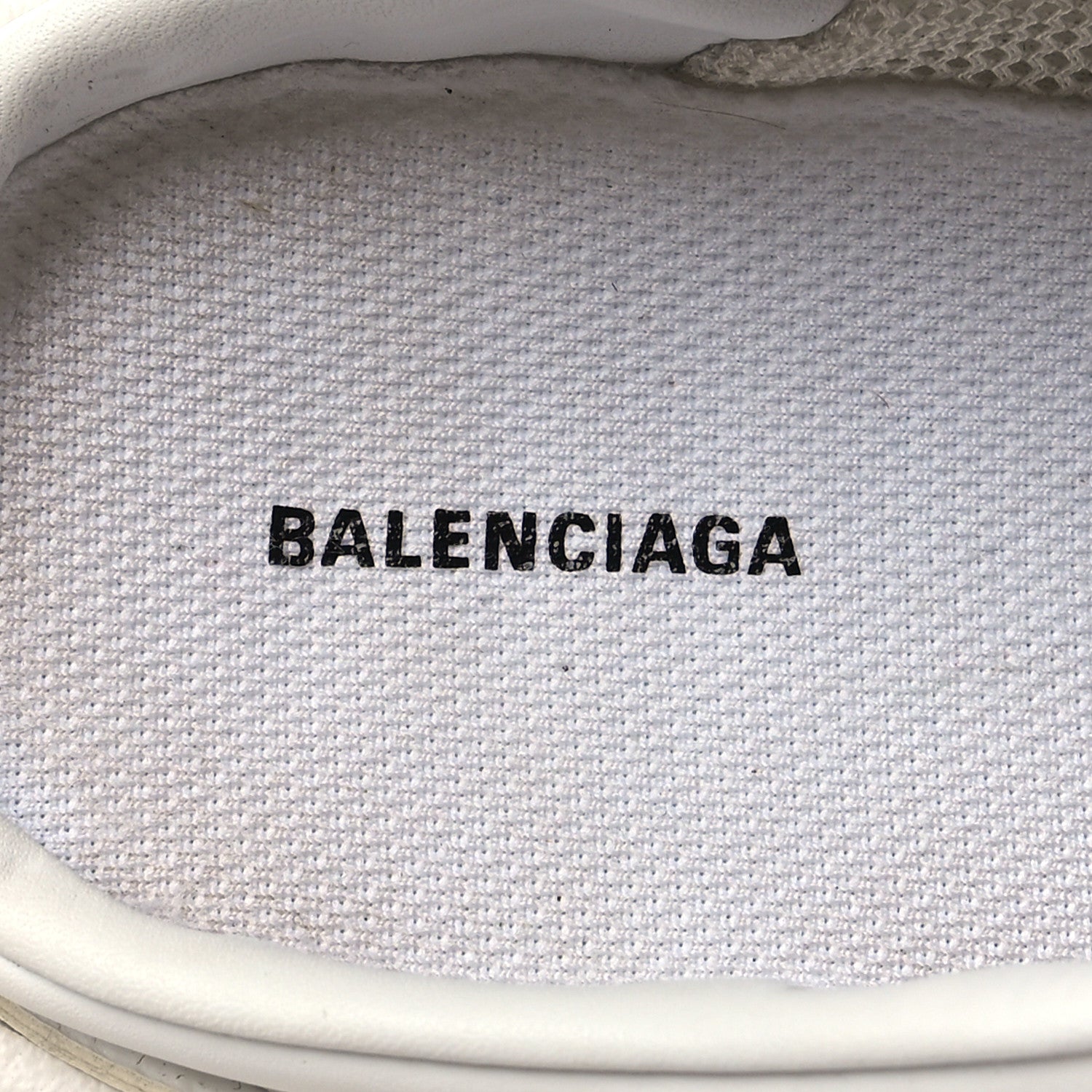 Balenciaga Mesh Nylon Womens Track Mules 39 White 7 of 10