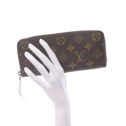 Louis Vuitton Monogram Clemence Wallet Rose Ballerine 2 of 6