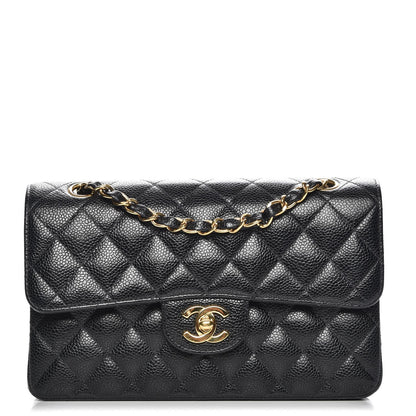 Chanel Caviar Quilted Small Double Flap Black 1 of 7