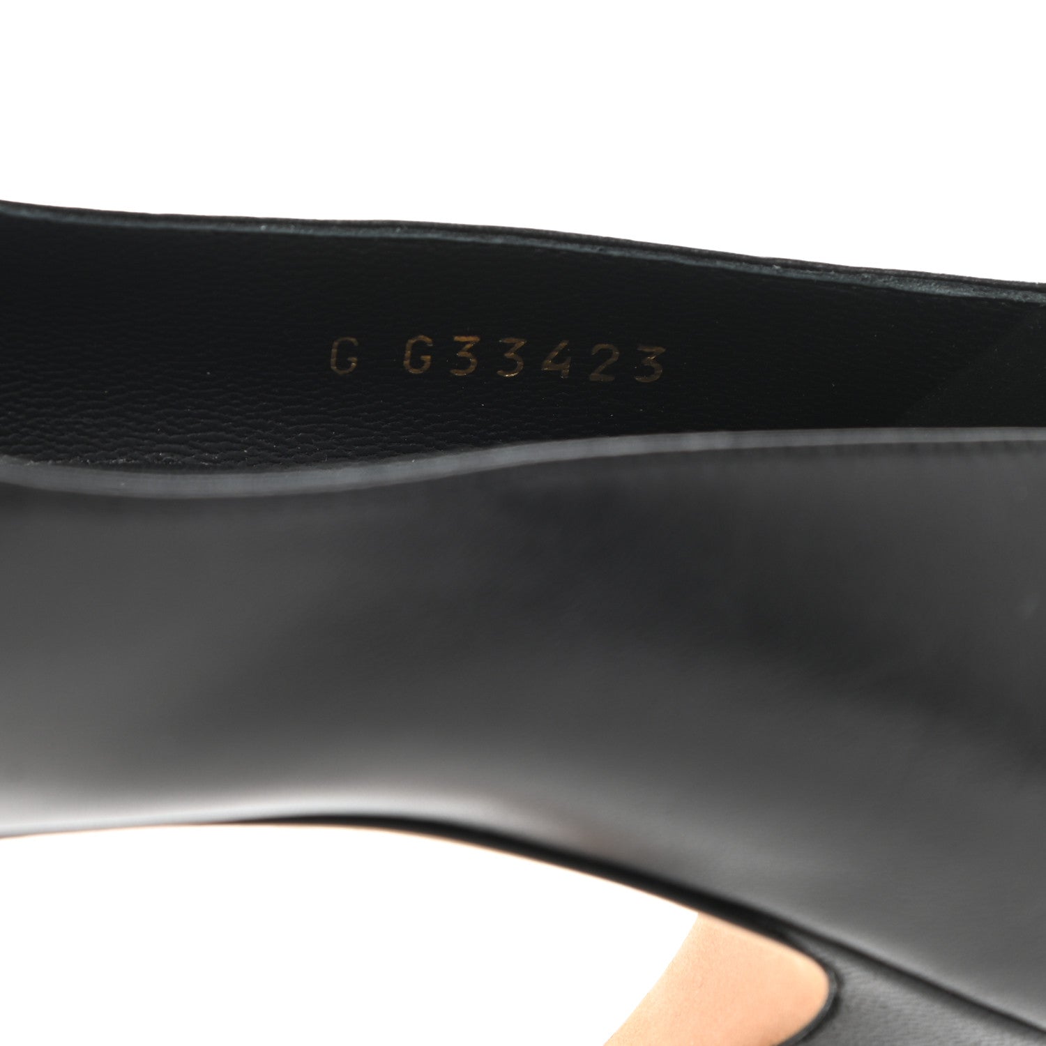 Chanel Lambskin Patent Calfskin Cap Toe CC Pumps 37 Black 8 of 9