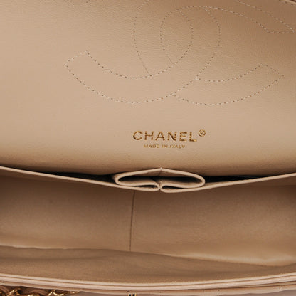 Chanel Caviar Quilted Jumbo Double Flap Beige Clair 5 of 7