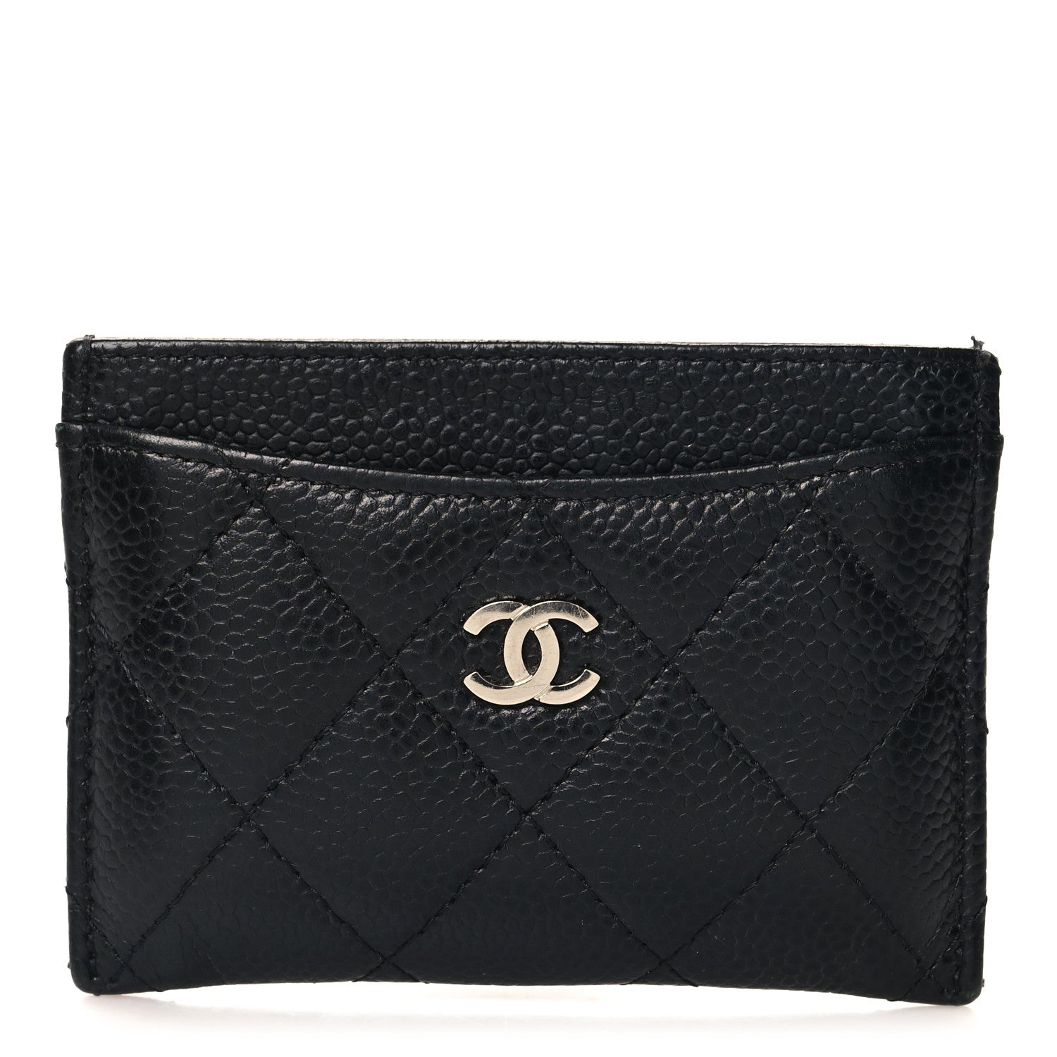 Chanel Caviar Quilted Card Holder Black 1 of 10