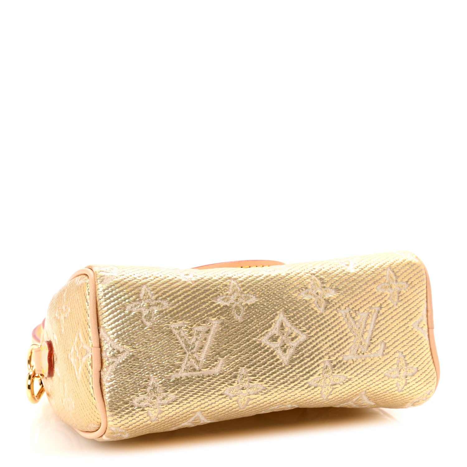 Louis Vuitton Monoglam Nano Speedy Beige 4 of 10