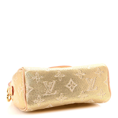 Louis Vuitton Monoglam Nano Speedy Beige 4 of 10
