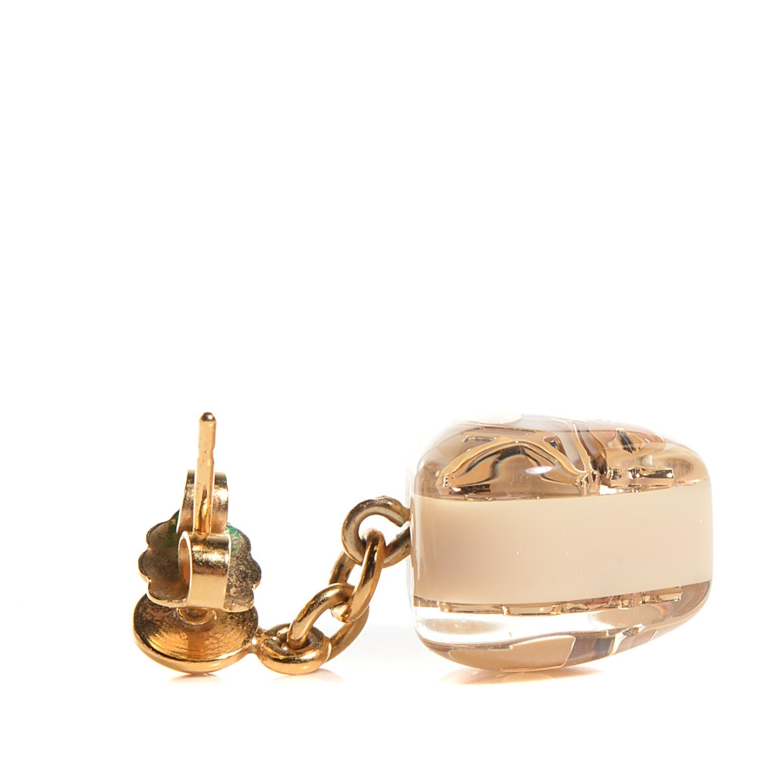 Louis Vuitton Inclusion Heart Earrings White 3 of 3