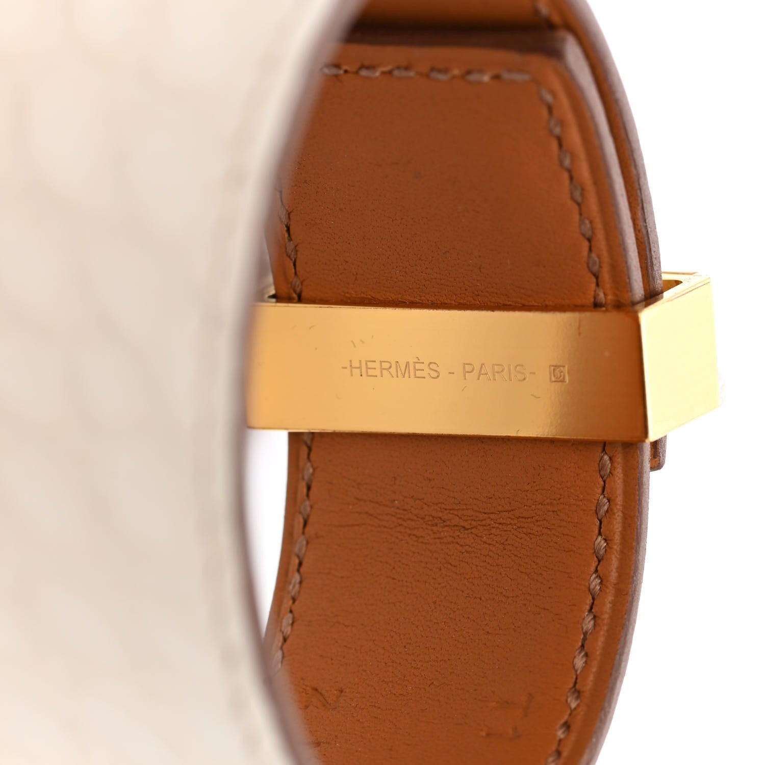 Hermes Matte Alligator Collier de Chien CDC 24 Bracelet T1 Nata 5 of 6