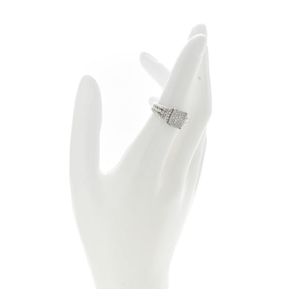 David Yurman Sterling Silver Diamond 10mm Petite Wheaton Ring 51 5.75 2 of 5