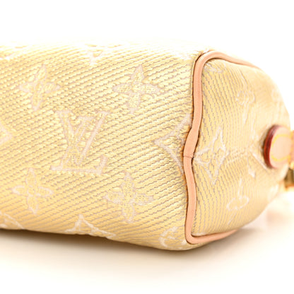 Louis Vuitton Monoglam Nano Speedy Beige 9 of 10