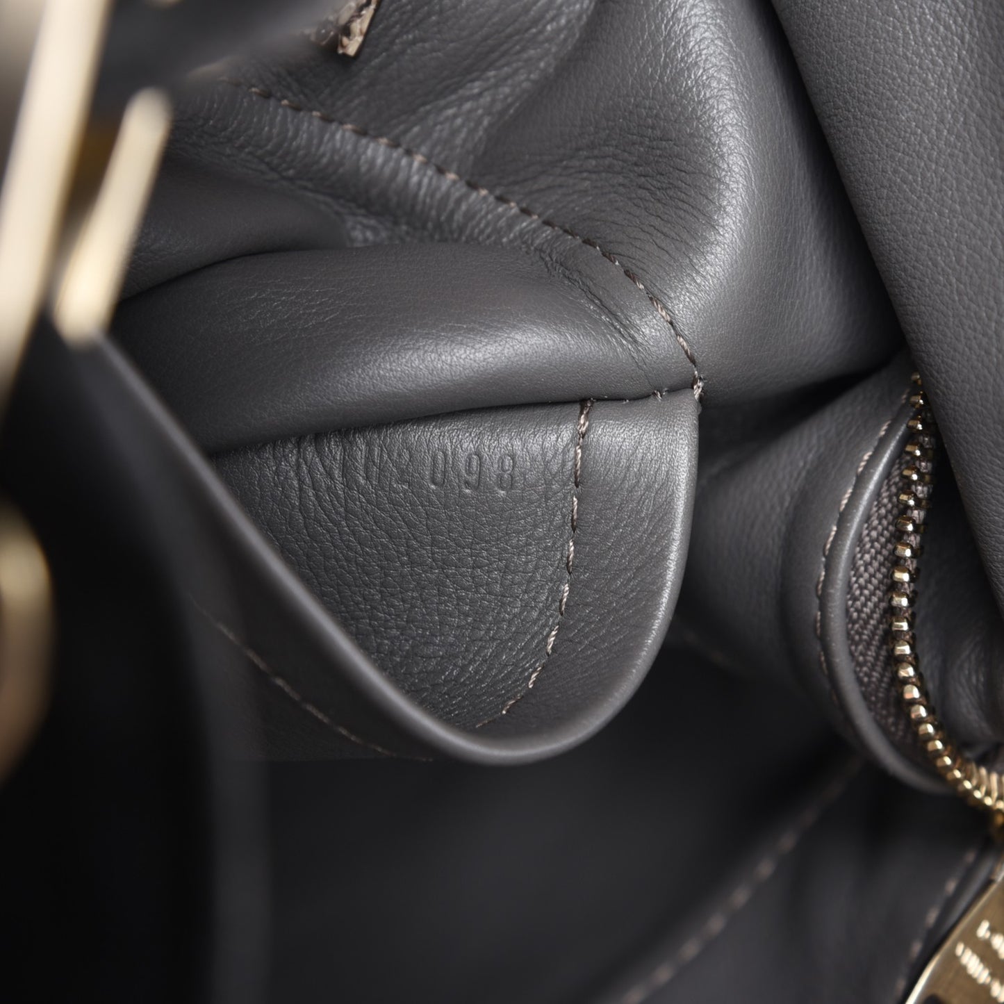 Monogram Suede Embossed Wish Kohl