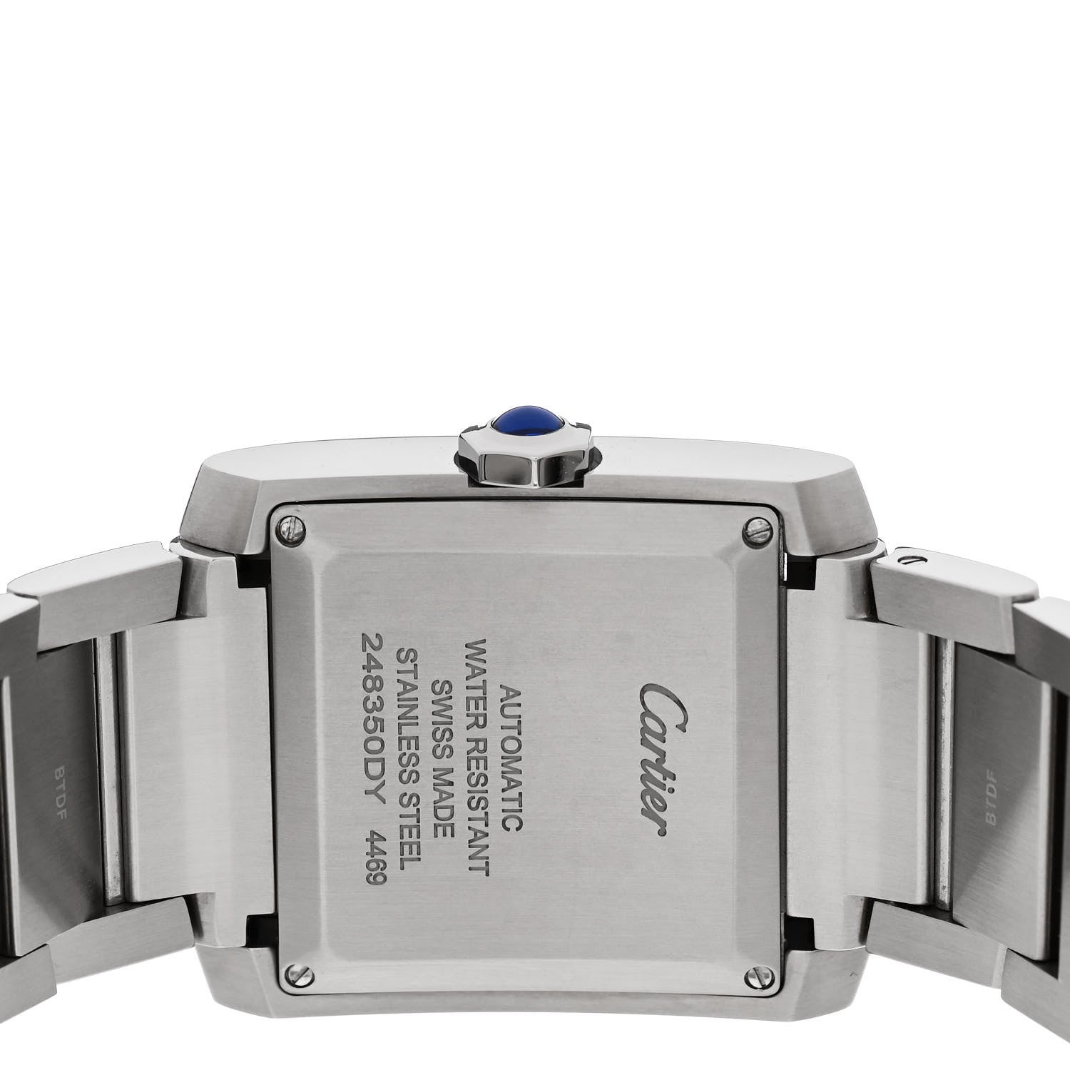 Cartier Stainless Steel 30mm Tank Francaise Automatic Watch 4 of 5