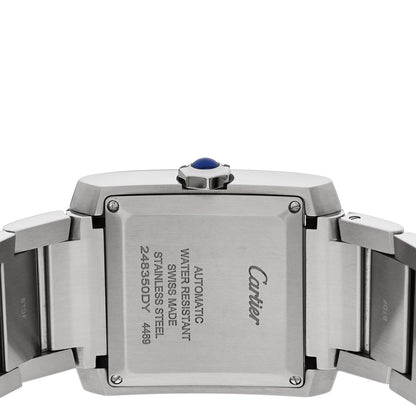 Cartier Stainless Steel 30mm Tank Francaise Automatic Watch 4 of 5