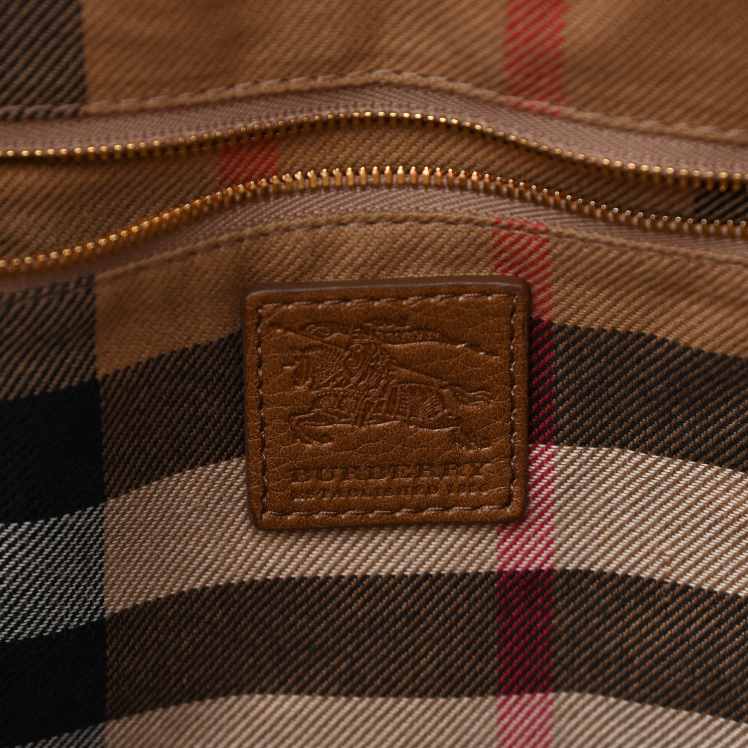 Burberry Pebbled Calfskin Small Ashbury Satchel Brown 6 of 13