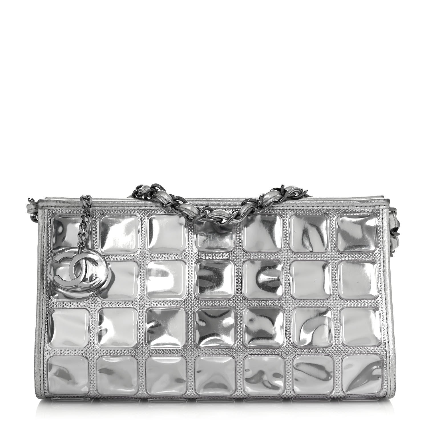 Chanel Vinyl Ice Cube Pochette 1 of 12