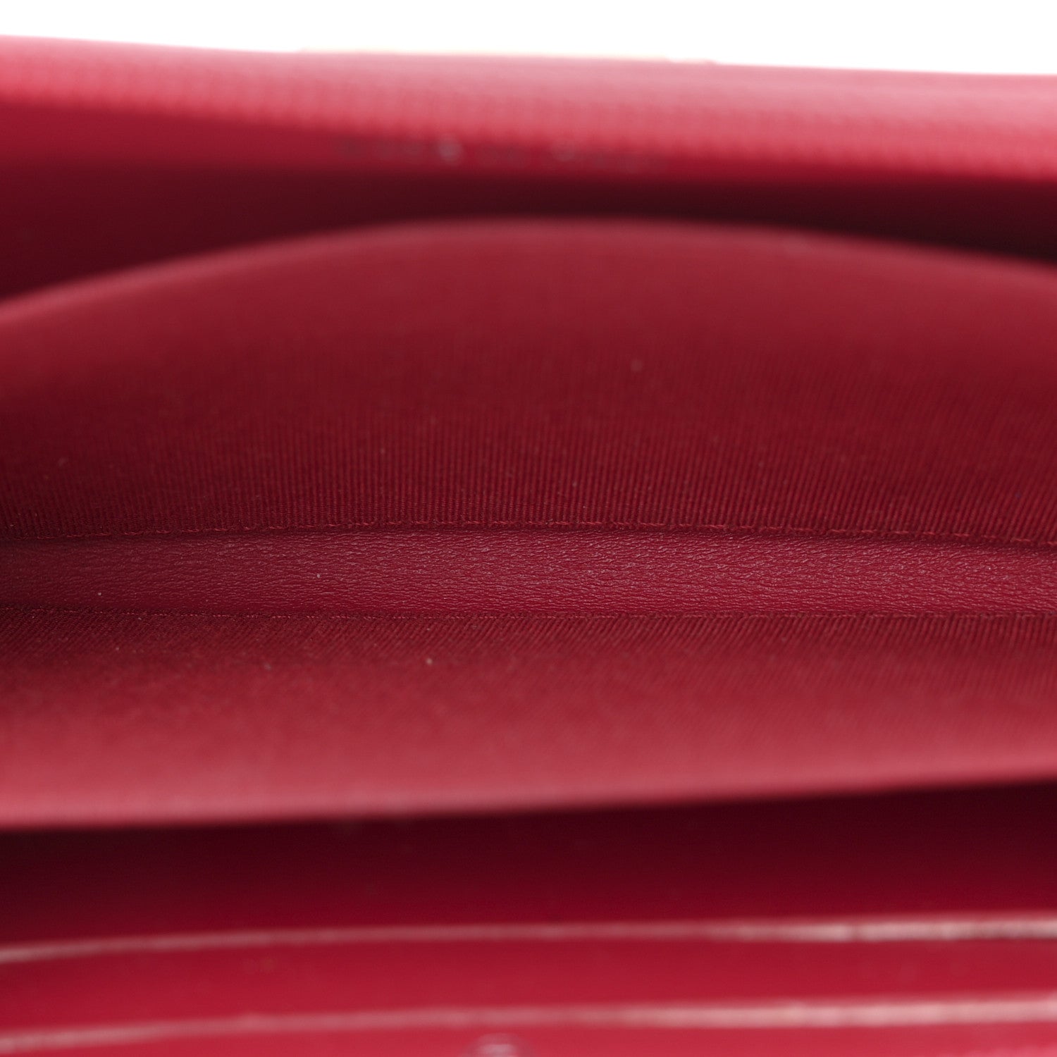 Chanel Patent Quilted Small Boy Zip Around Wallet Dark Pink 5 of 7