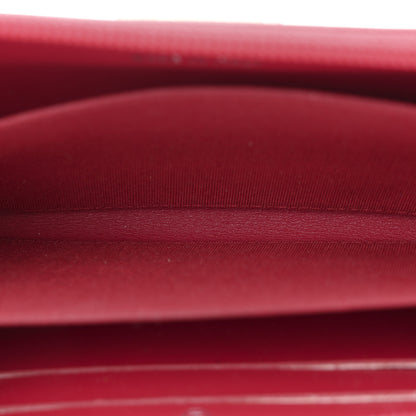 Chanel Patent Quilted Small Boy Zip Around Wallet Dark Pink 5 of 7