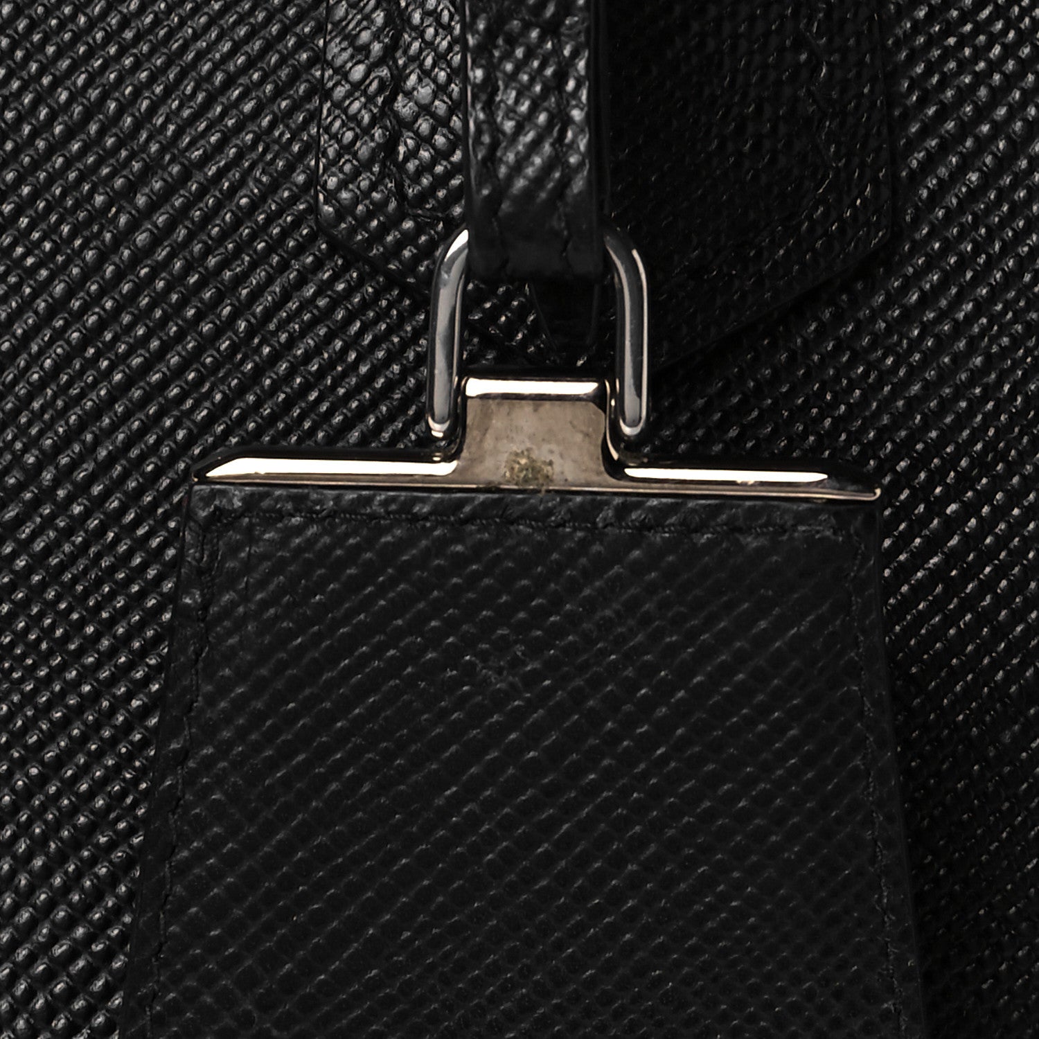 Prada Saffiano Cuir Twin Tote Black 14 of 14