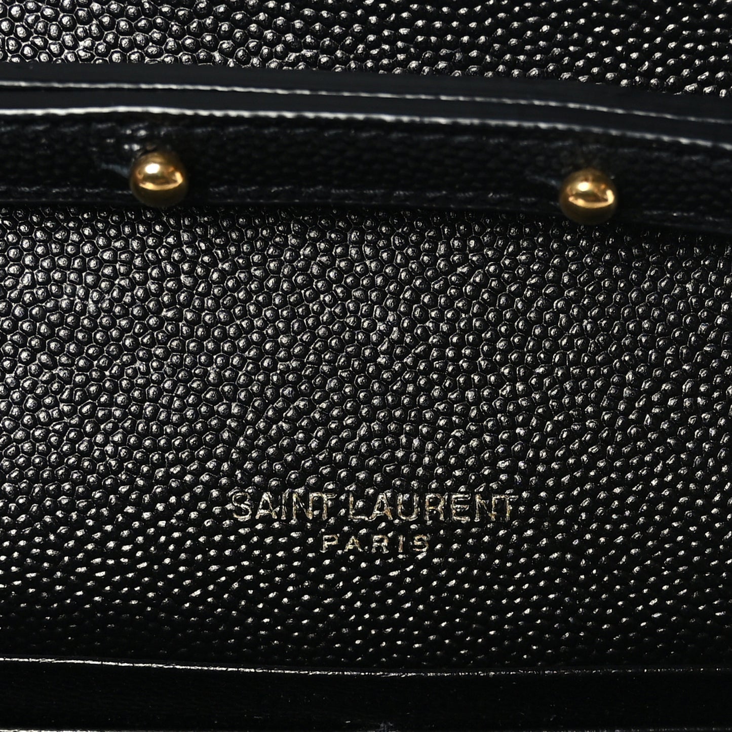 Grain De Poudre Mixed Matelasse Triquilt Monogram Chain Wallet Black