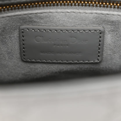 Christian Dior Patent Cannage Small Lady Dior Grey 6 of 14