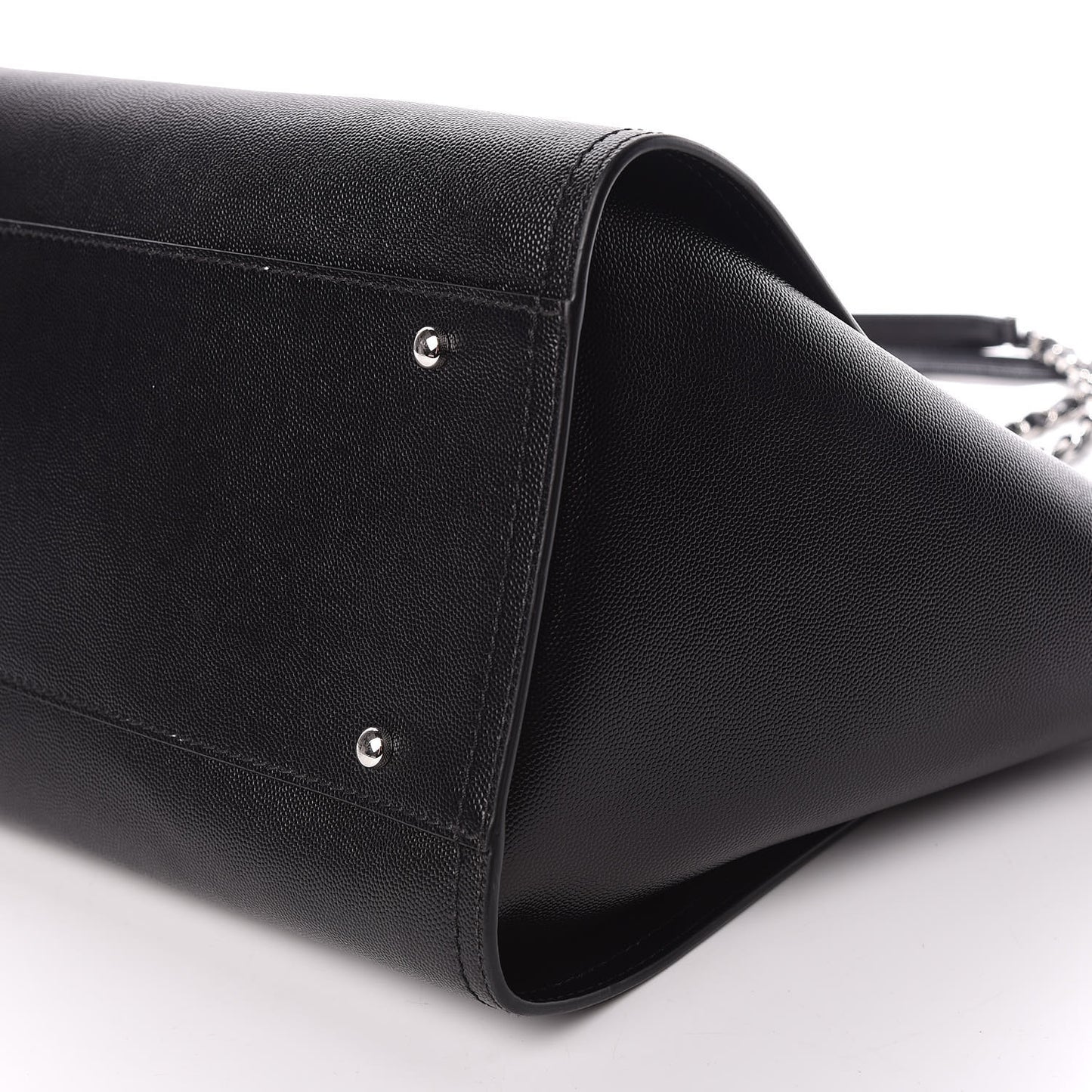 Caviar Large Studded Deauville Tote Black