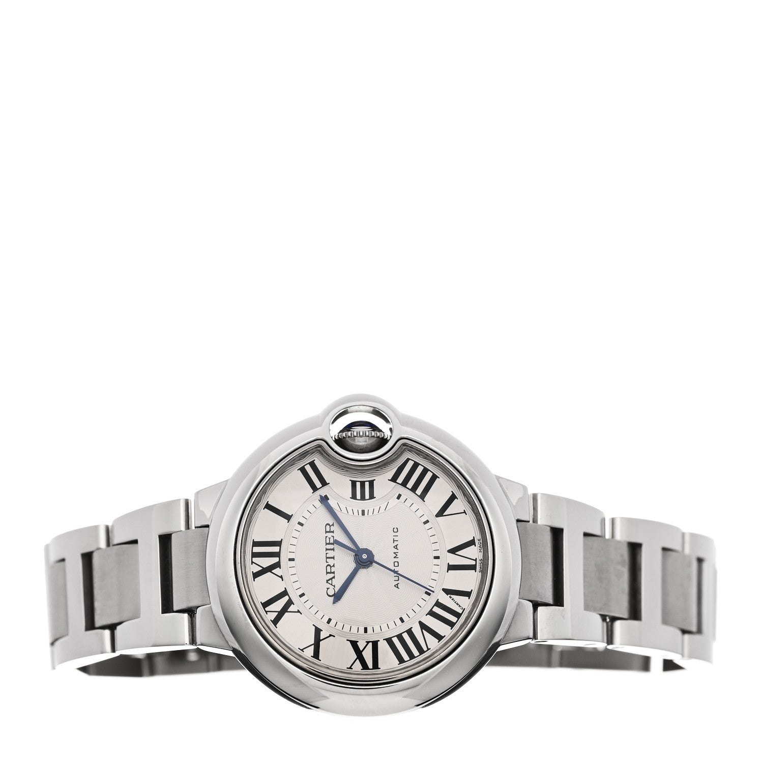 Cartier Stainless Steel 33mm Ballon Bleu De Cartier Automatic Watch 2 of 5