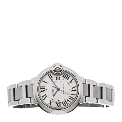 Cartier Stainless Steel 33mm Ballon Bleu De Cartier Automatic Watch 2 of 5