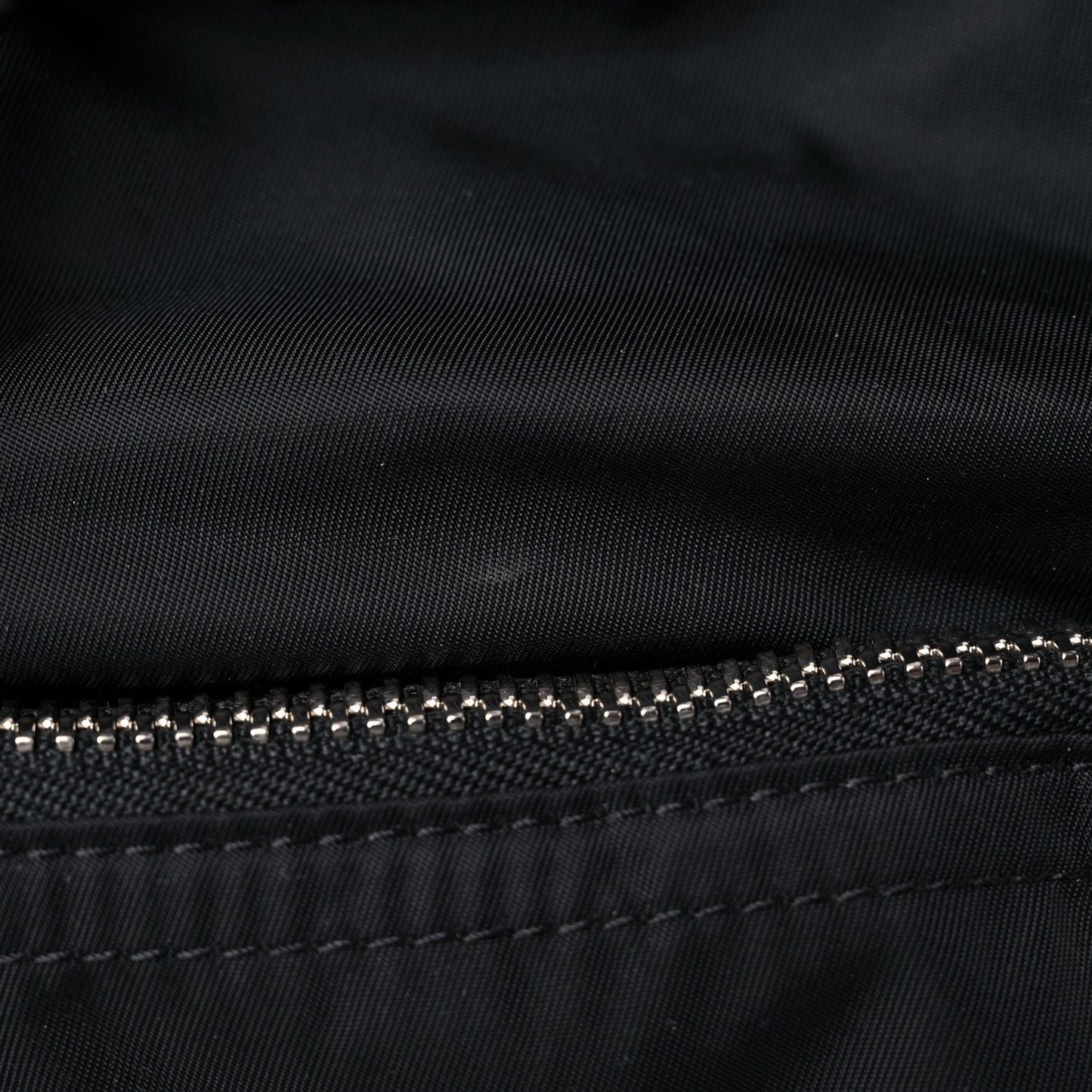 Nylon Small Crossbody Rucksack Backpack Black