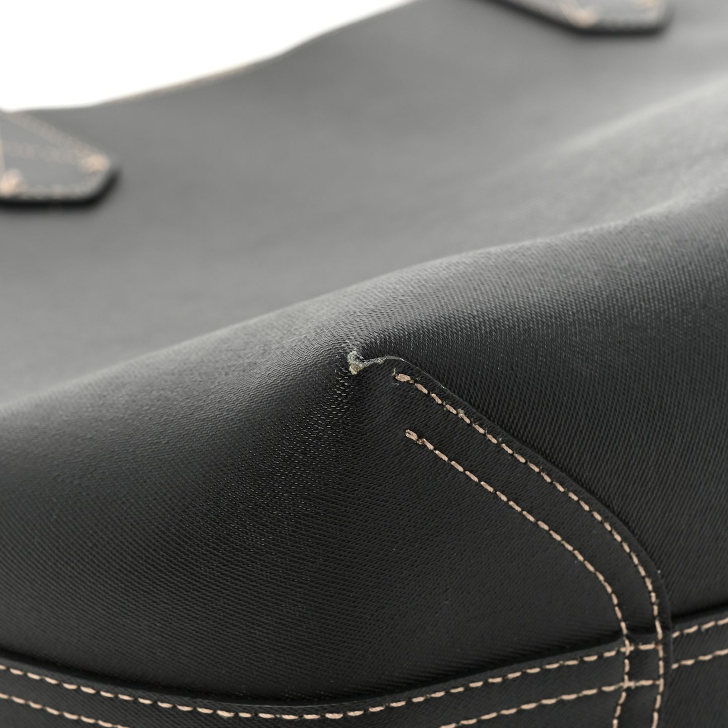 Calfskin GG Supreme Monogram Medium Reversible Tote Black