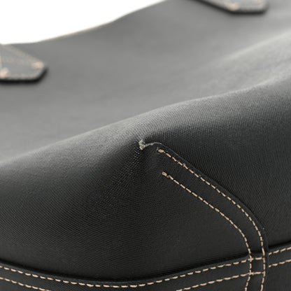 Gucci Calfskin GG Supreme Monogram Medium Reversible Tote Black 16 of 23