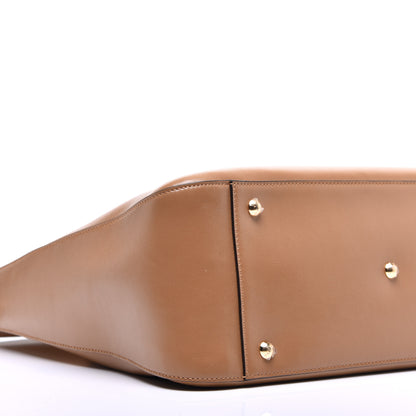 Fendi Vitello Glacier Medium FF Tote Nocciola 8 of 10