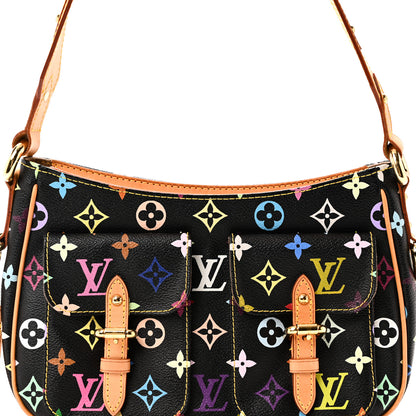 Louis Vuitton Monogram Multicolor Lodge PM Black 7 of 9