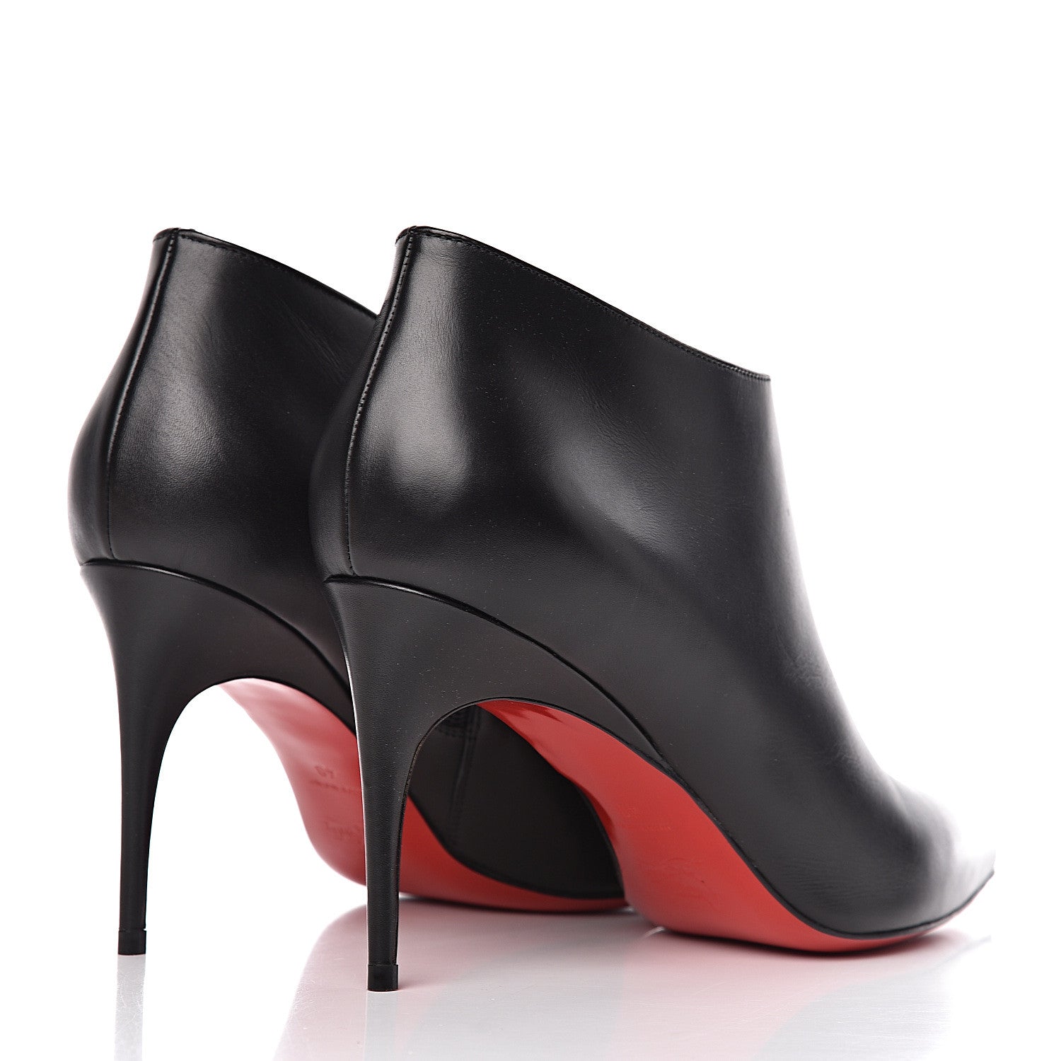 Christian Louboutin Calfskin Gorgona 85 Ankle Boots 40 Black 4 of 8