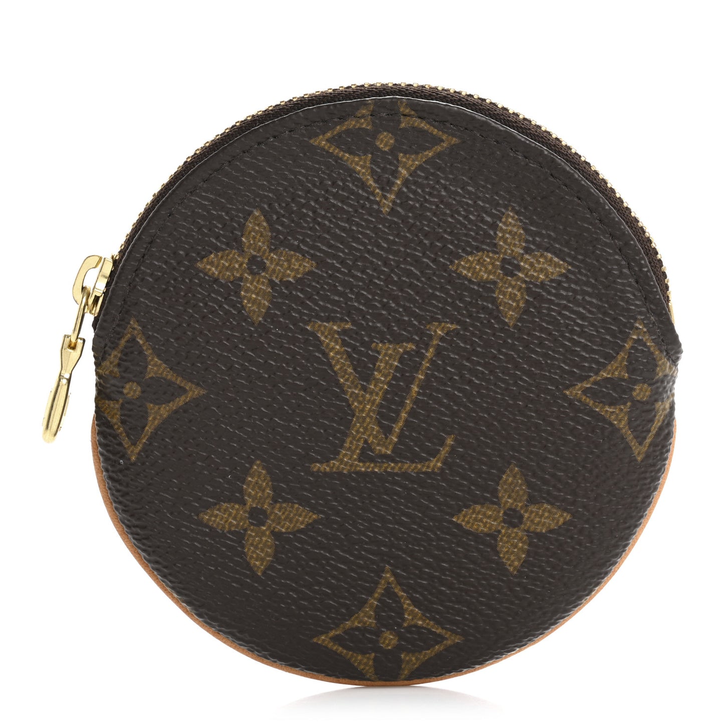 Monogram Round Coin Purse